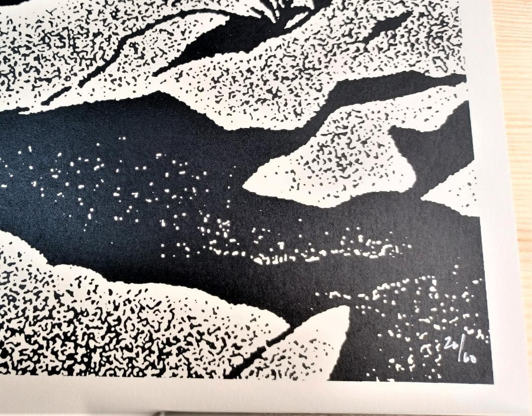 もののけ姫 サン・アシタカ　60枚限定スタジオジブリシルクスクリーンプリント