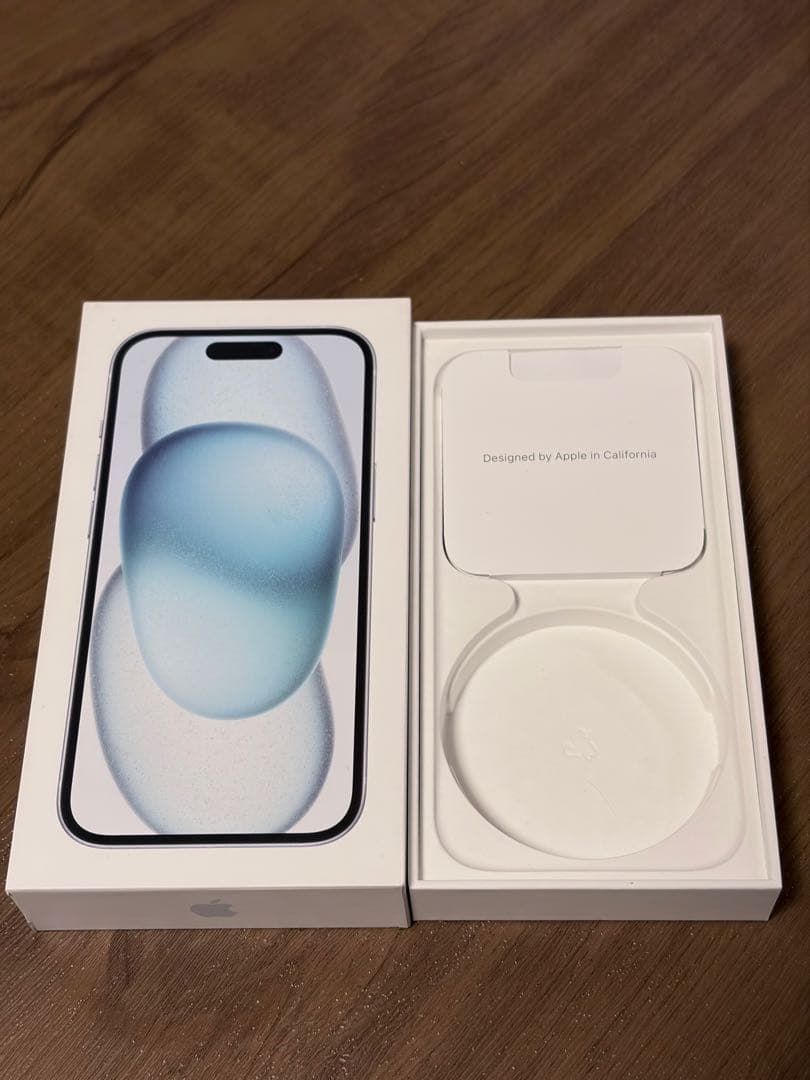 Apple iPhone 15 ブルー 本体 箱付き