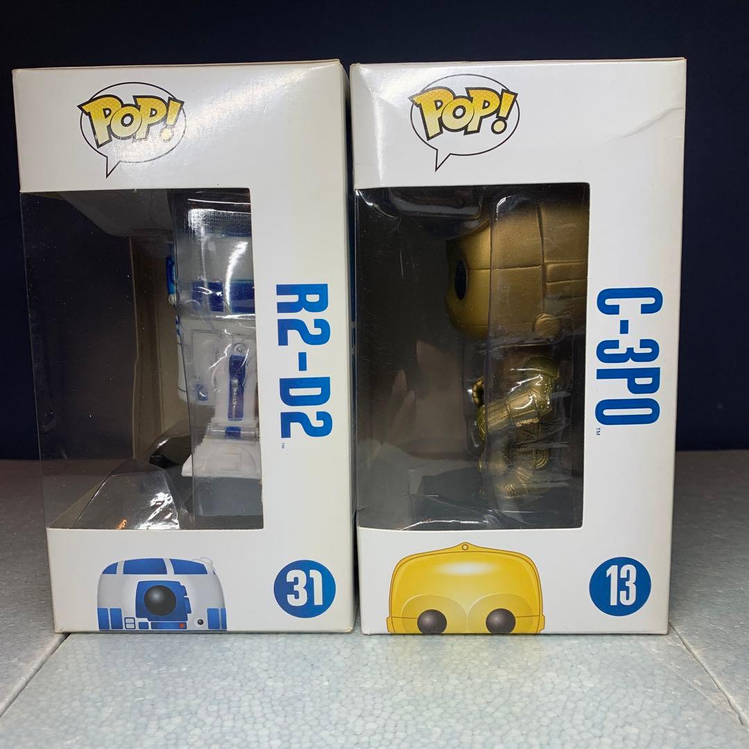 SF・ファンタジー・ホラー FUNKO POP! C-3PO & R2-D2 STAR WARS