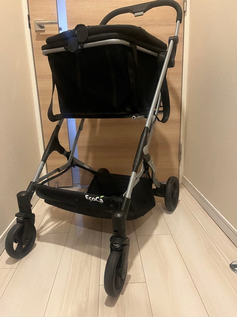 美品 EcoCa エコカ マイバッグ　ショッピングカート 軽量 コンパクト
