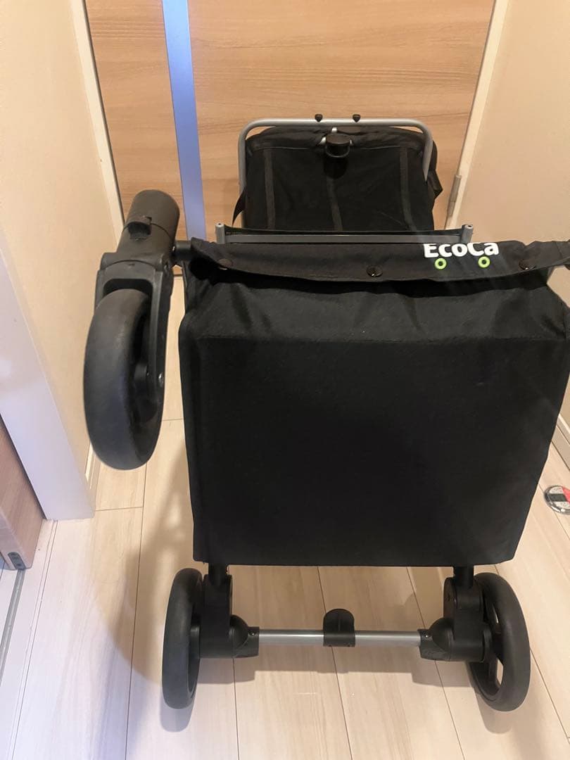 美品 EcoCa エコカ マイバッグ　ショッピングカート 軽量 コンパクト