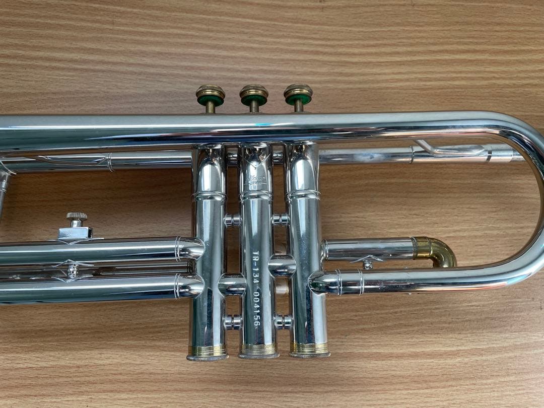 Nikkan トランペット クロームメッキ 3バルブ YAMAHA TR-134