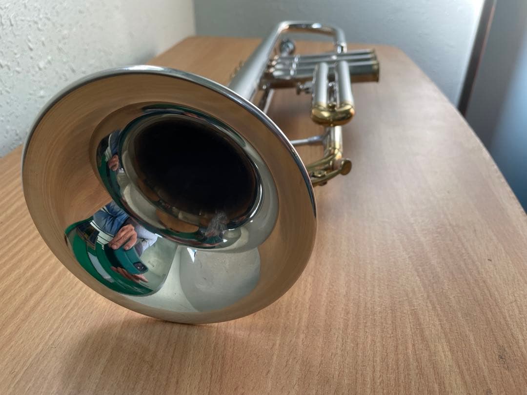 Nikkan トランペット クロームメッキ 3バルブ YAMAHA TR-134