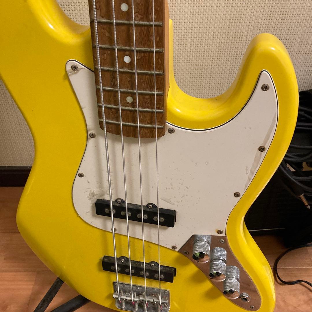 SELDER イエロー エレキベース