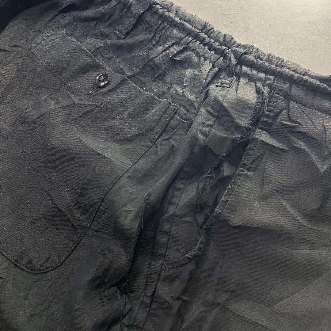 Yohji Yamamoto ヨウジ ヤマモト 皺加工 サルエルパンツ