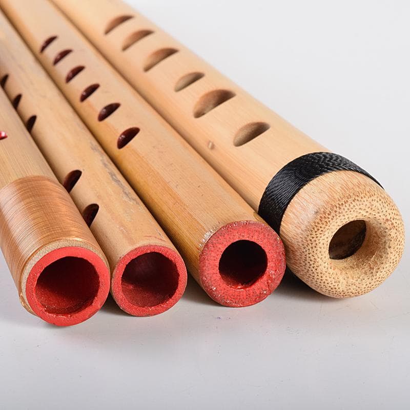 篠笛　スズキ　竹製　銀鈴　プラスチック　童子　七・八本調子　六本　V　R7808