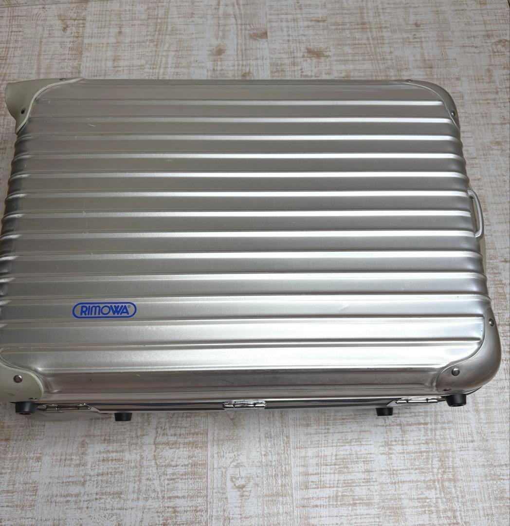 廃盤RIMOWAトパーズ　シルバーインテグラル　32L 2輪　機内持込み
