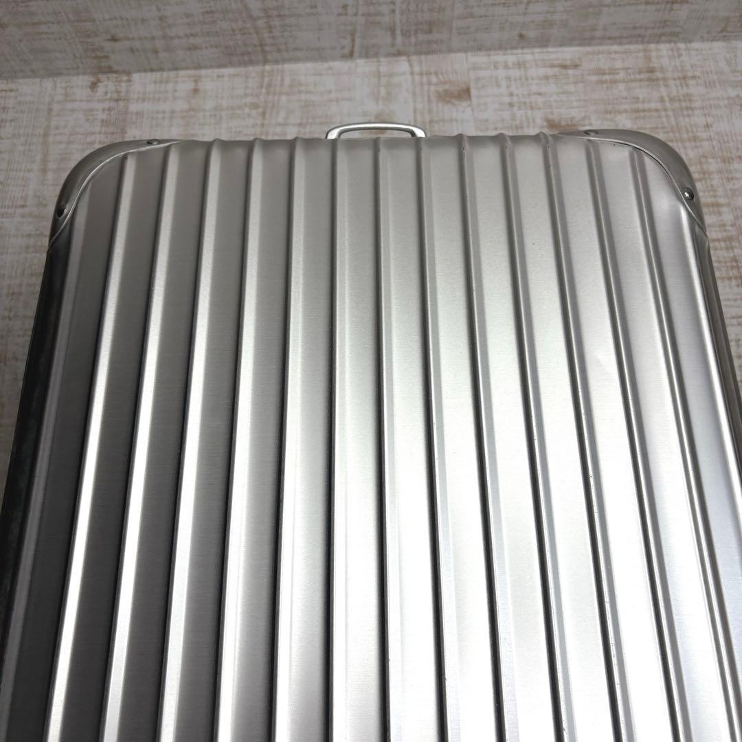 廃盤RIMOWAトパーズ　シルバーインテグラル　32L 2輪　機内持込み