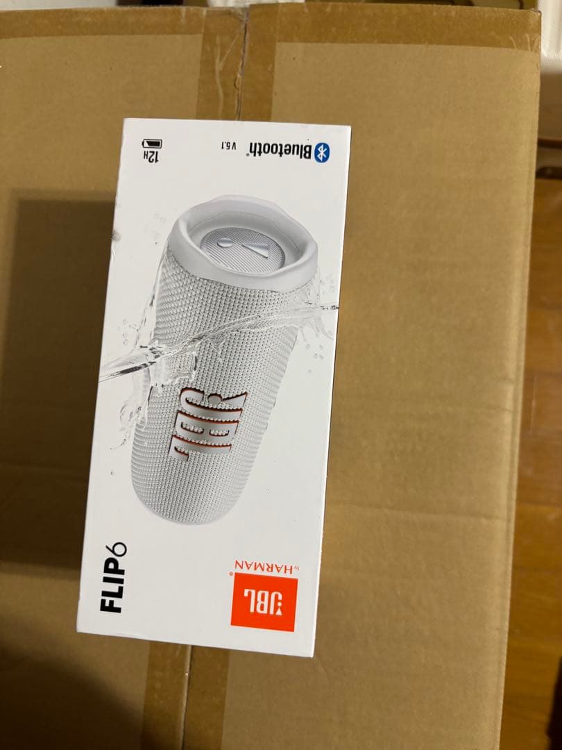 JBL FLIP6 ホワイト ワイヤレススピーカー