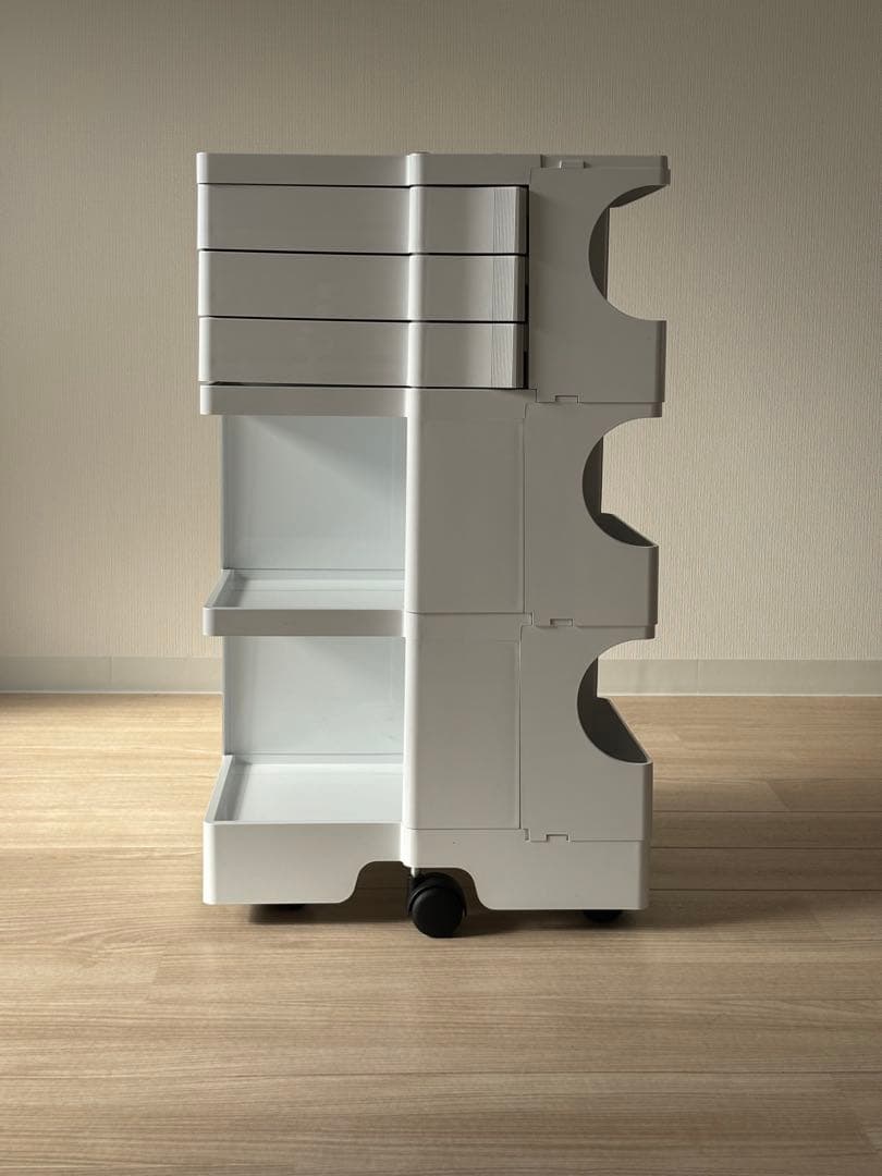 Boby Wagon ボビーワゴン 3段3トレイ ホワイト B-LINE