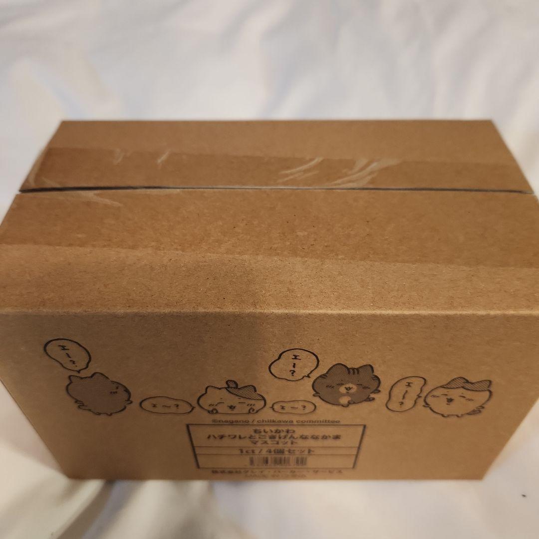 ちいかわ ハチワレとごきげんななかまマスコット（4個セット）ぬいぐるみ