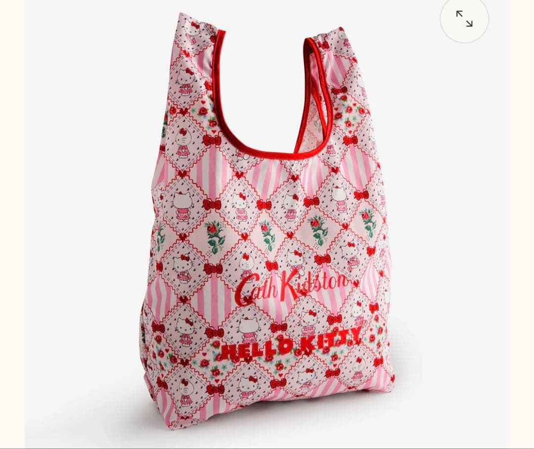 CathKidston×HelloKitty エコバッグinフェイスポーチ
