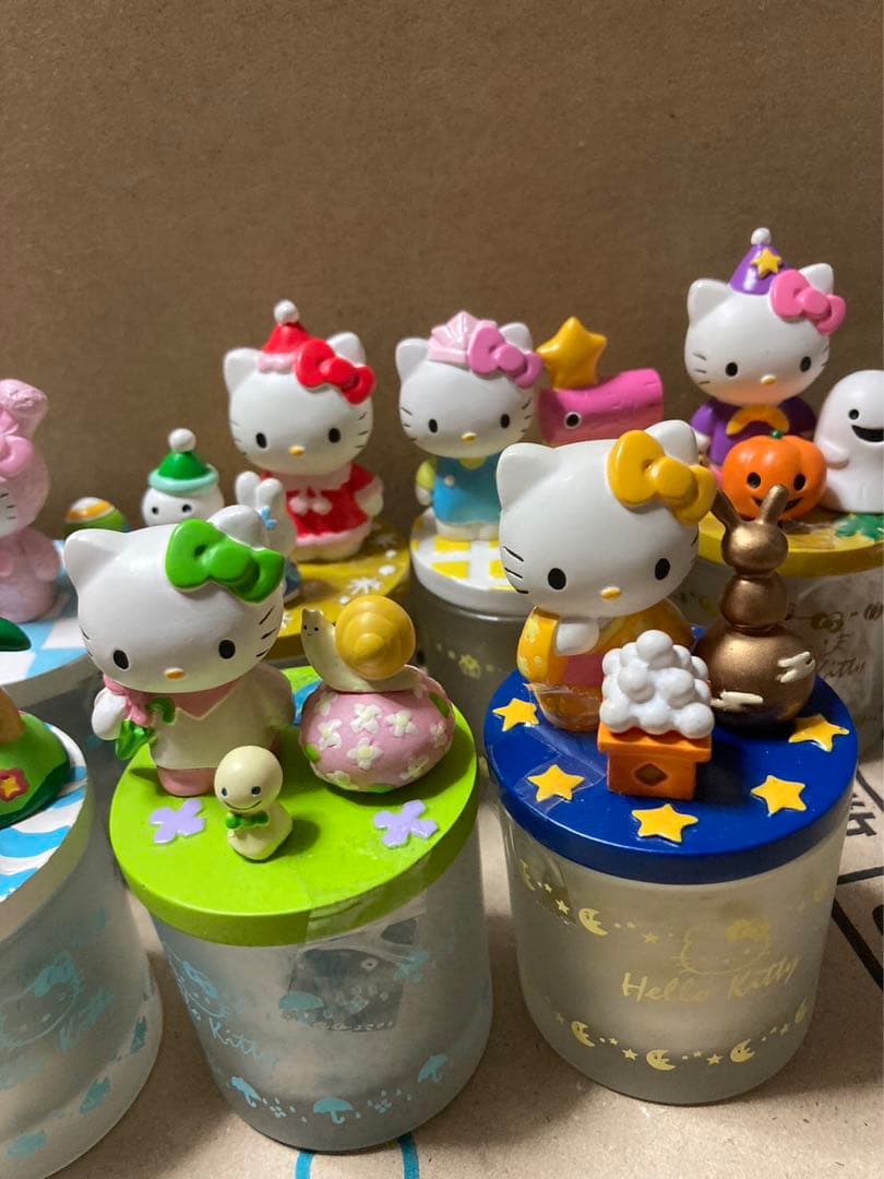 希少 ハローキティ キャンドル　千趣会　ベルメゾン マンスリー 2005 8種