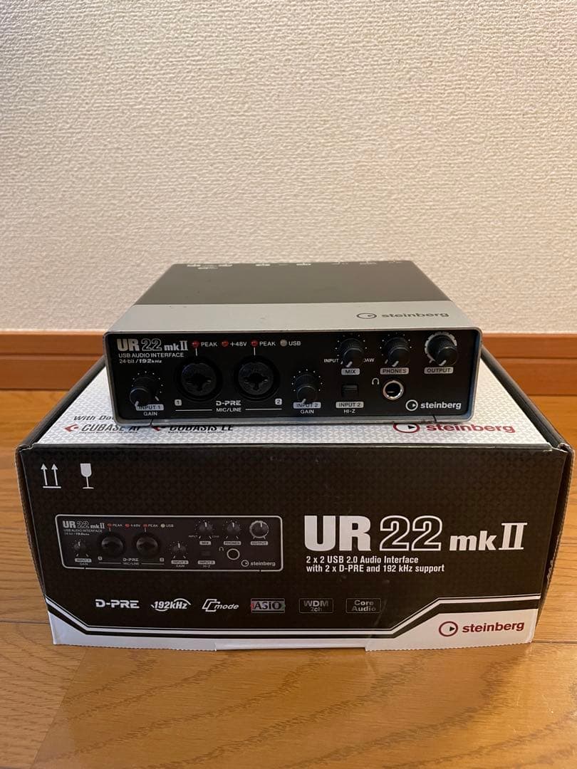 steinberg UR22 mk II USBオーディオインターフェイス