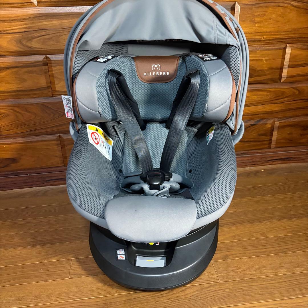 未使用級 エールべべ クルット R ウィISOFIX対応 チャイルドシート