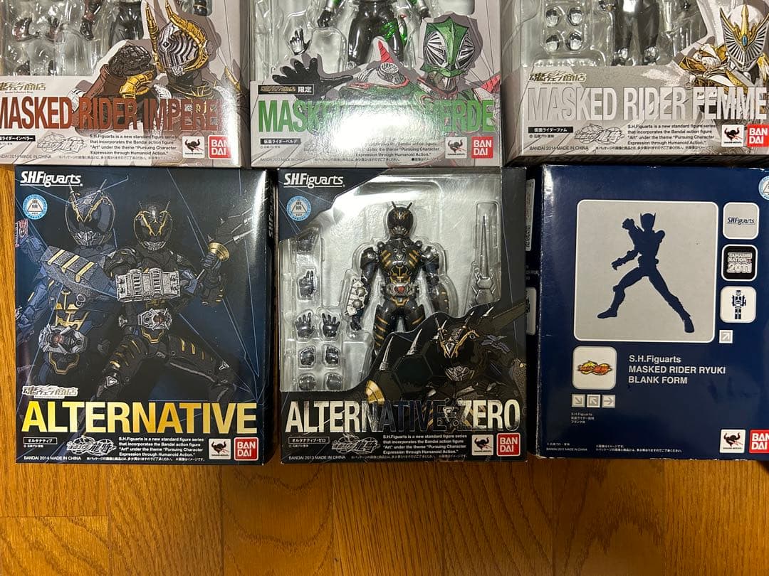 【美品】22点セット S.H.Figuarts 仮面ライダー龍騎シリーズ