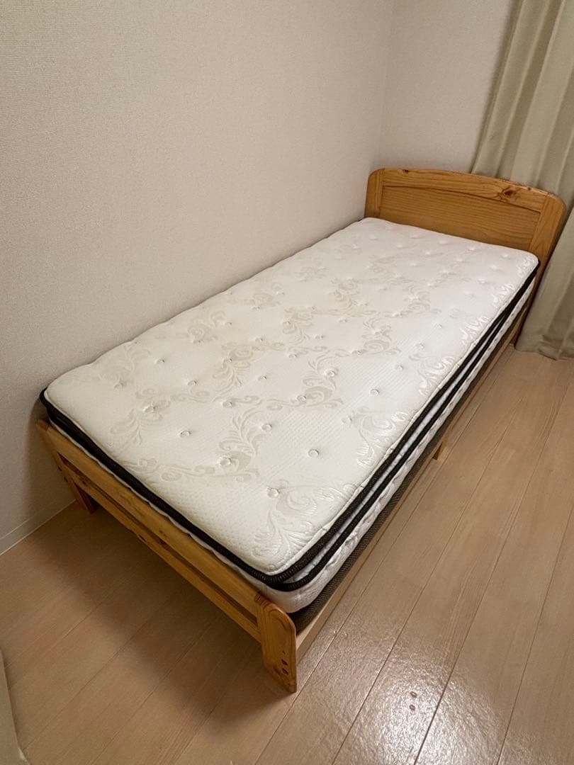 【期間限定値下げ】ニトリ　シングルベッド Nスリープマットレスセット