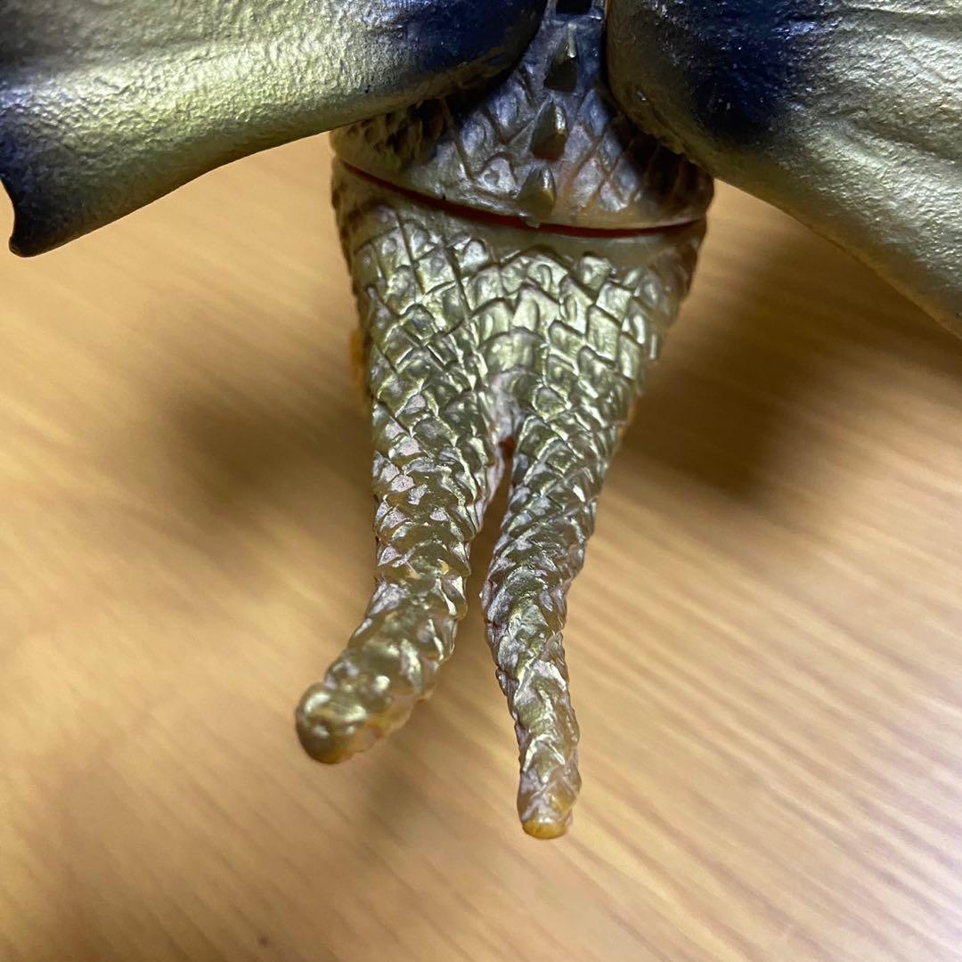 【当時物】ポピー キングザウルスシリーズ キングギドラ ソフビ 5423