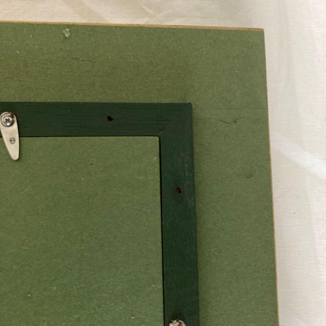 アンティークP6額縁 ガラスあり