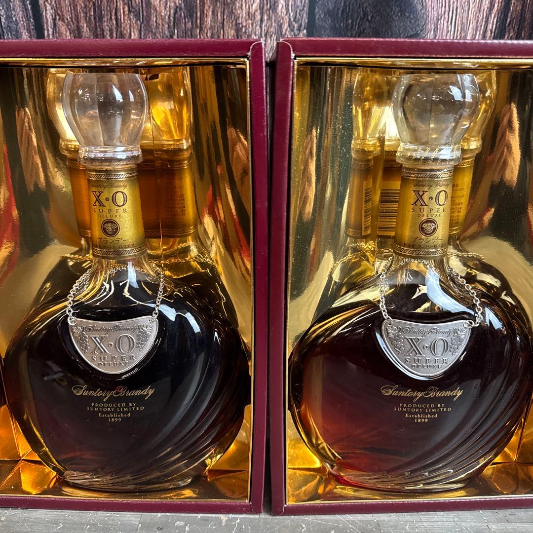 サントリー X.O super deluxe ブランデー suntory