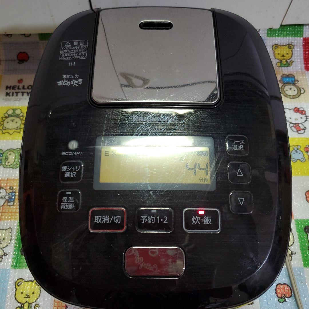 Panasonic　可変圧力IHジャー炊飯器　おどり炊き　普通に炊けます
