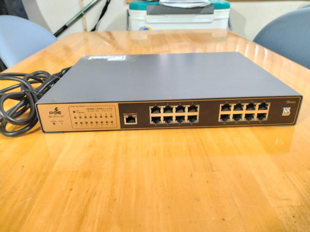 AML2-PS16-17GP PoEスイッチングハブ