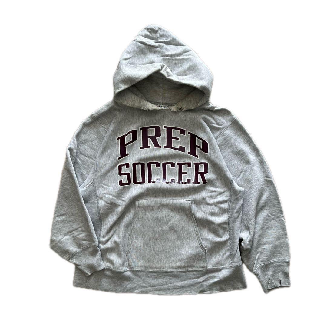 サ*ン様 80s/Champion/L/USA製/リバースウィーブ/パーカー/グ