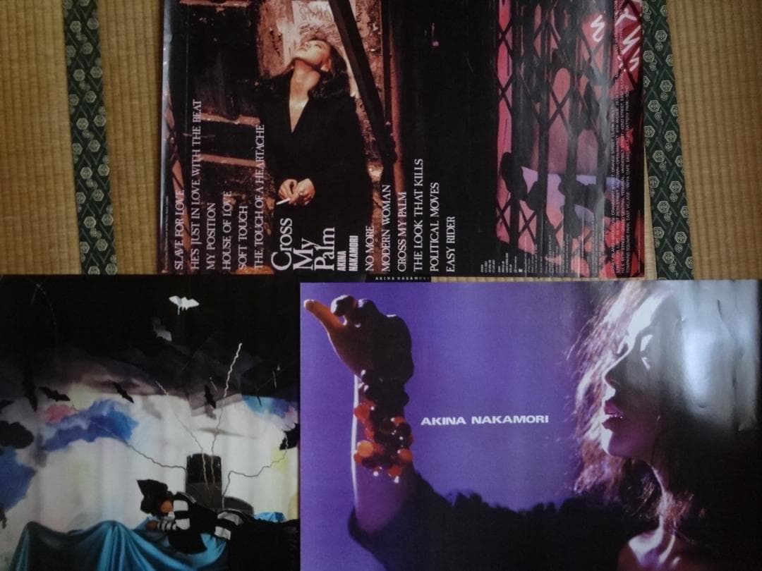 中森明菜ポスター横版　 3枚セット　●　入手困難非売品ポスター