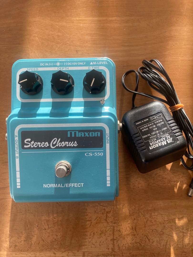 【売切値下げ】maxon cs-550 ステレオコーラス 日本製　初期型