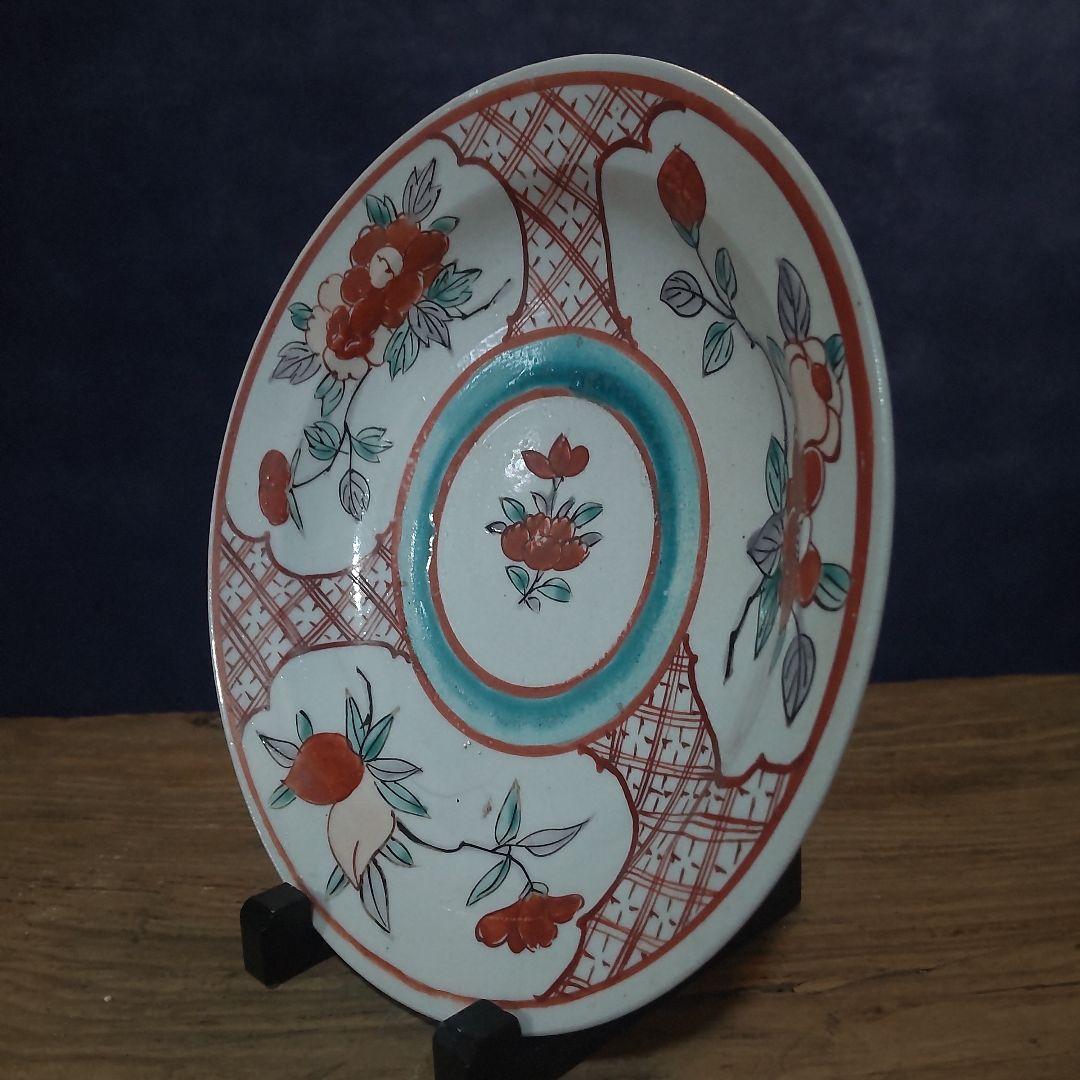 古伊万里、色絵、くらわんか、皿