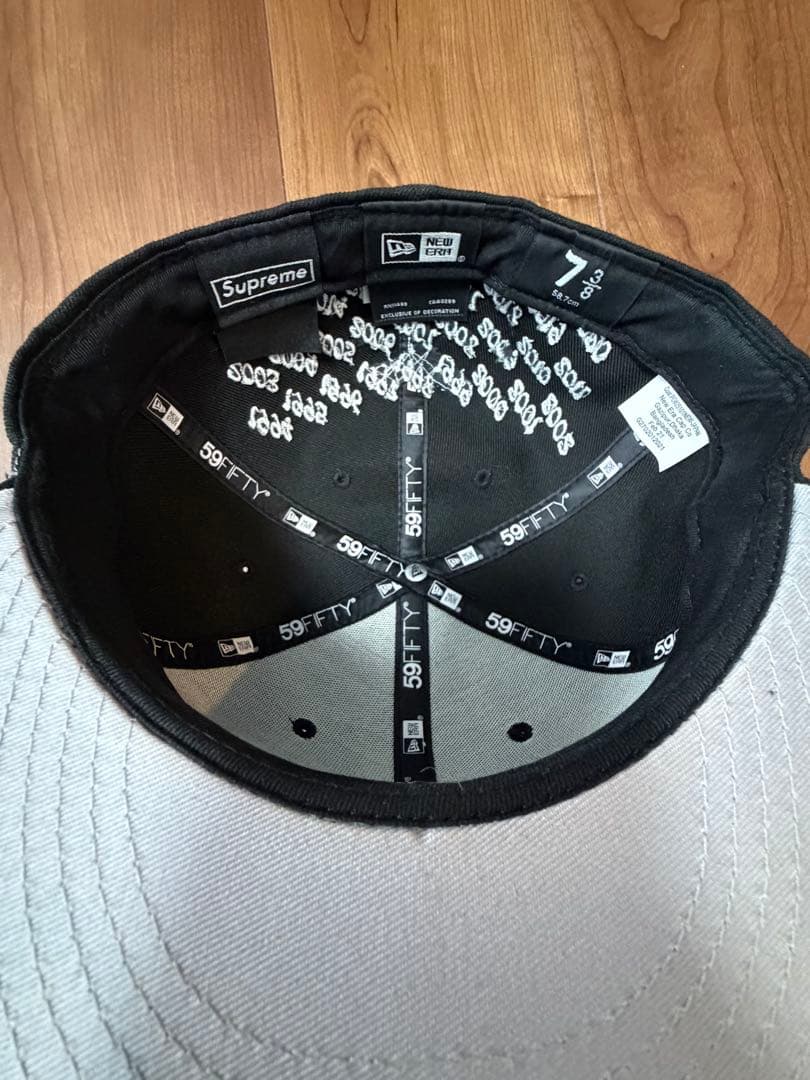 aokkiisshh Supreme 59FIFTY キャップ ブラック
