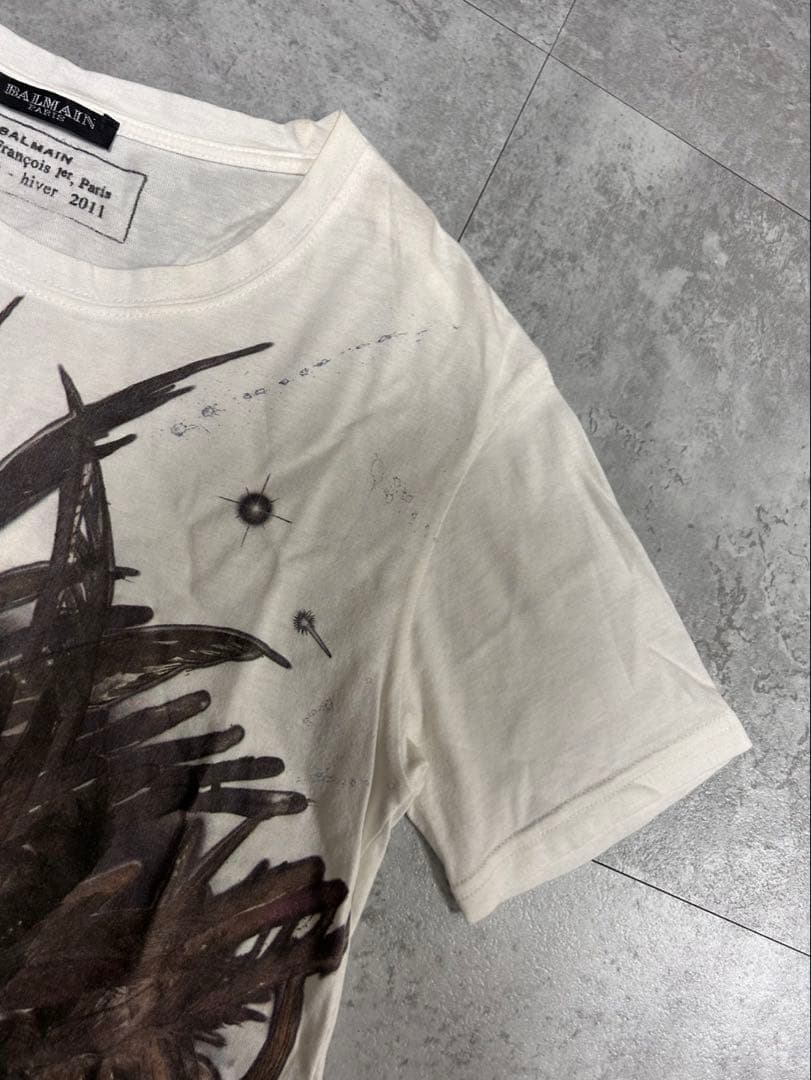 Balmain Homme AW11 ウルフ Tシャツ