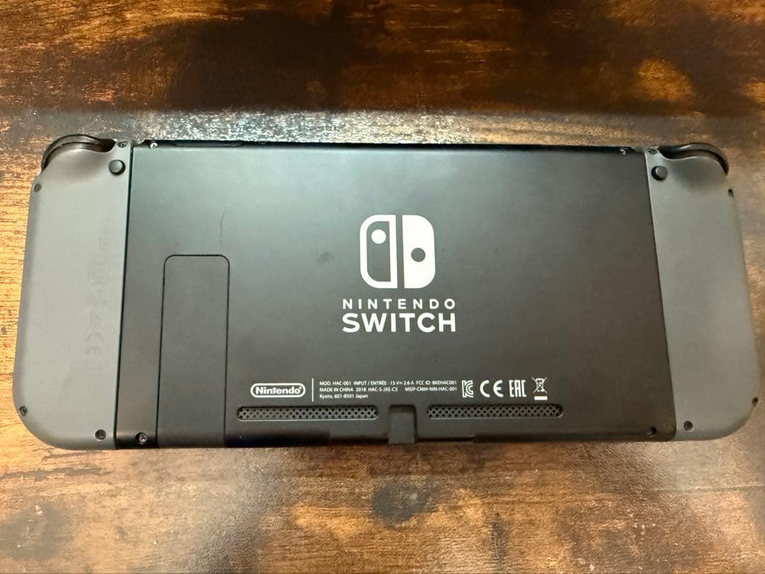 Nintendo Switch本体 グレー、Joy-Con、ドック付属全て付き！