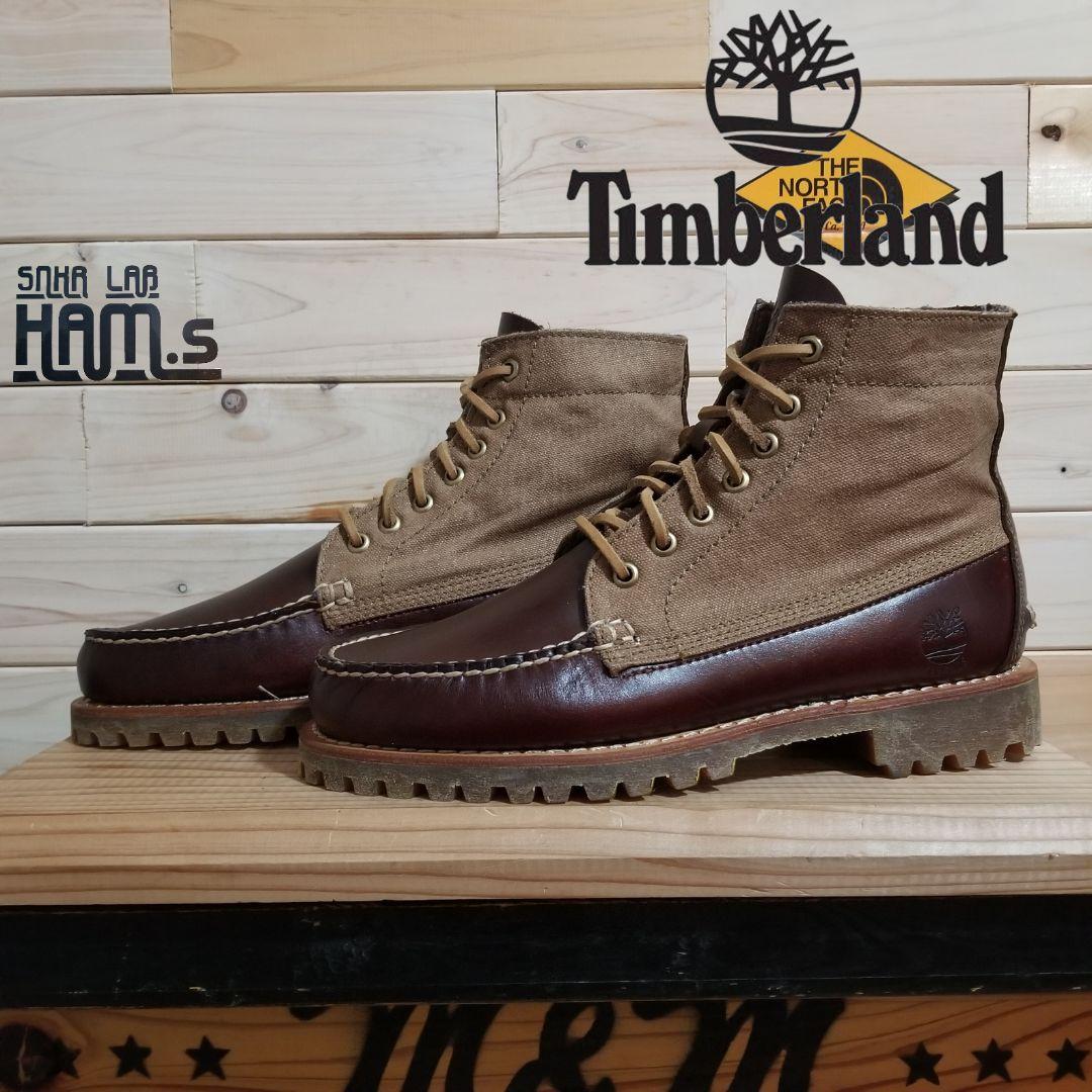 未使用　廃盤　ティンバーランド　オーセンティクス レザー＆ファブリック チャッカ