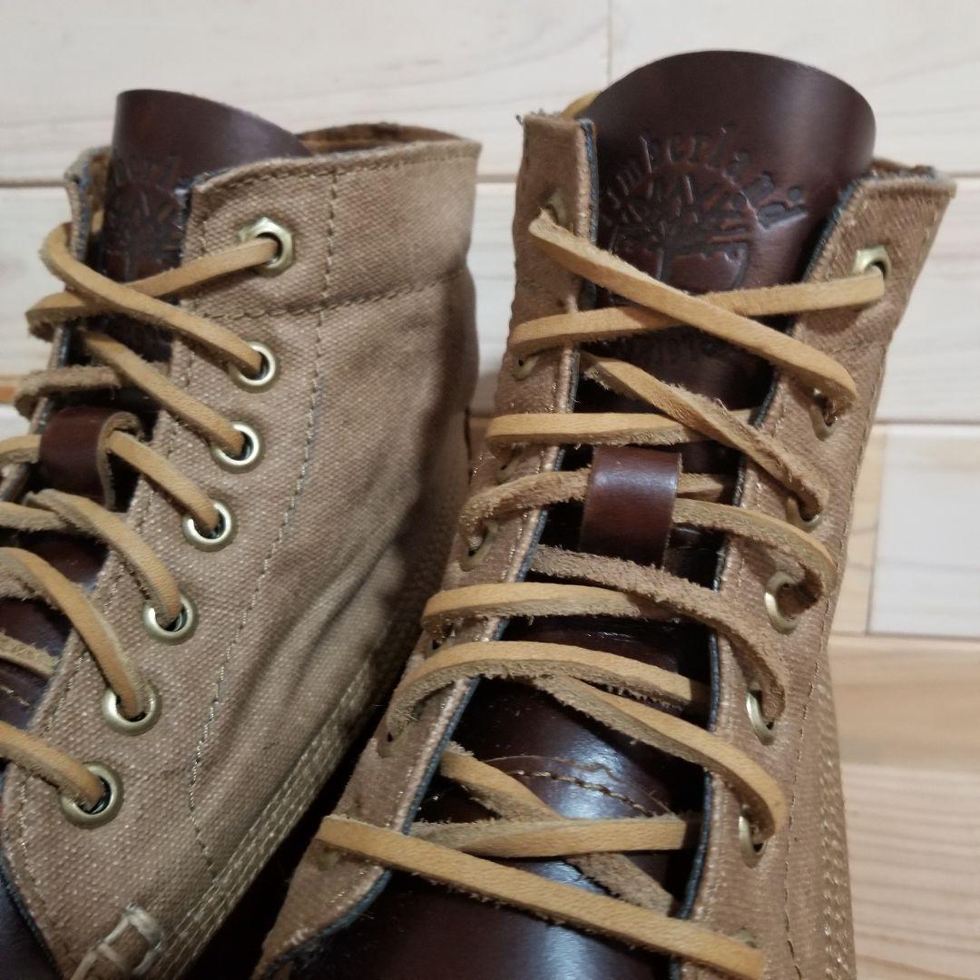 未使用　廃盤　ティンバーランド　オーセンティクス レザー＆ファブリック チャッカ