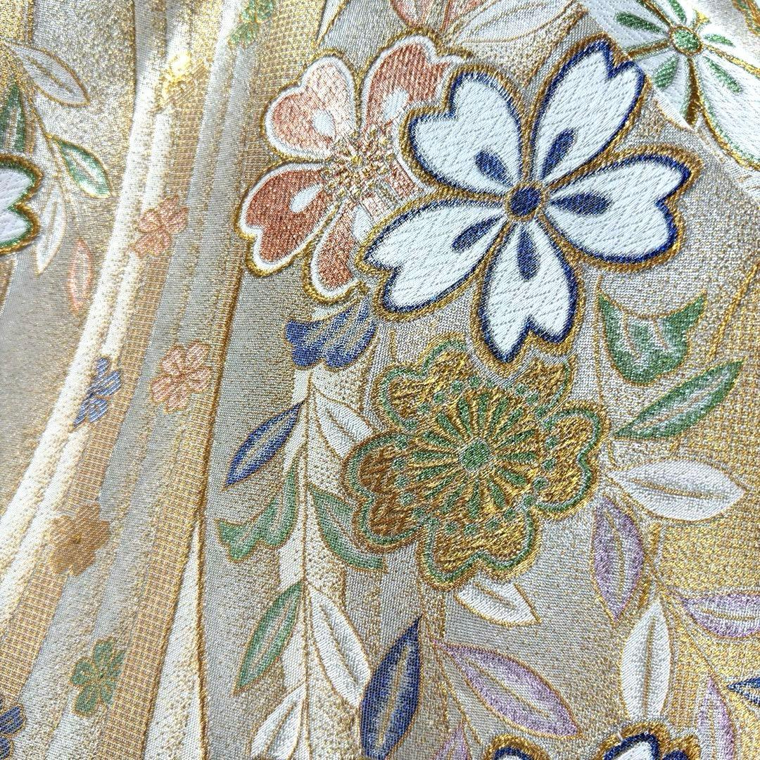 逸品 振袖7点フルセット 京都きもの友禅 桜尽くし 正絹　成人式　結婚式