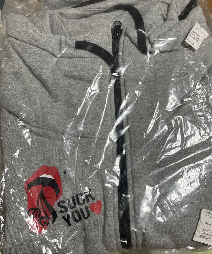 【未使用】Acid Black Cherry ボリュームネックパーカー グレー