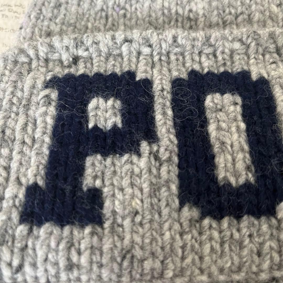 ラルフローレン ニット帽 グレー ベイクルーズジャーナルスタンダードスピック