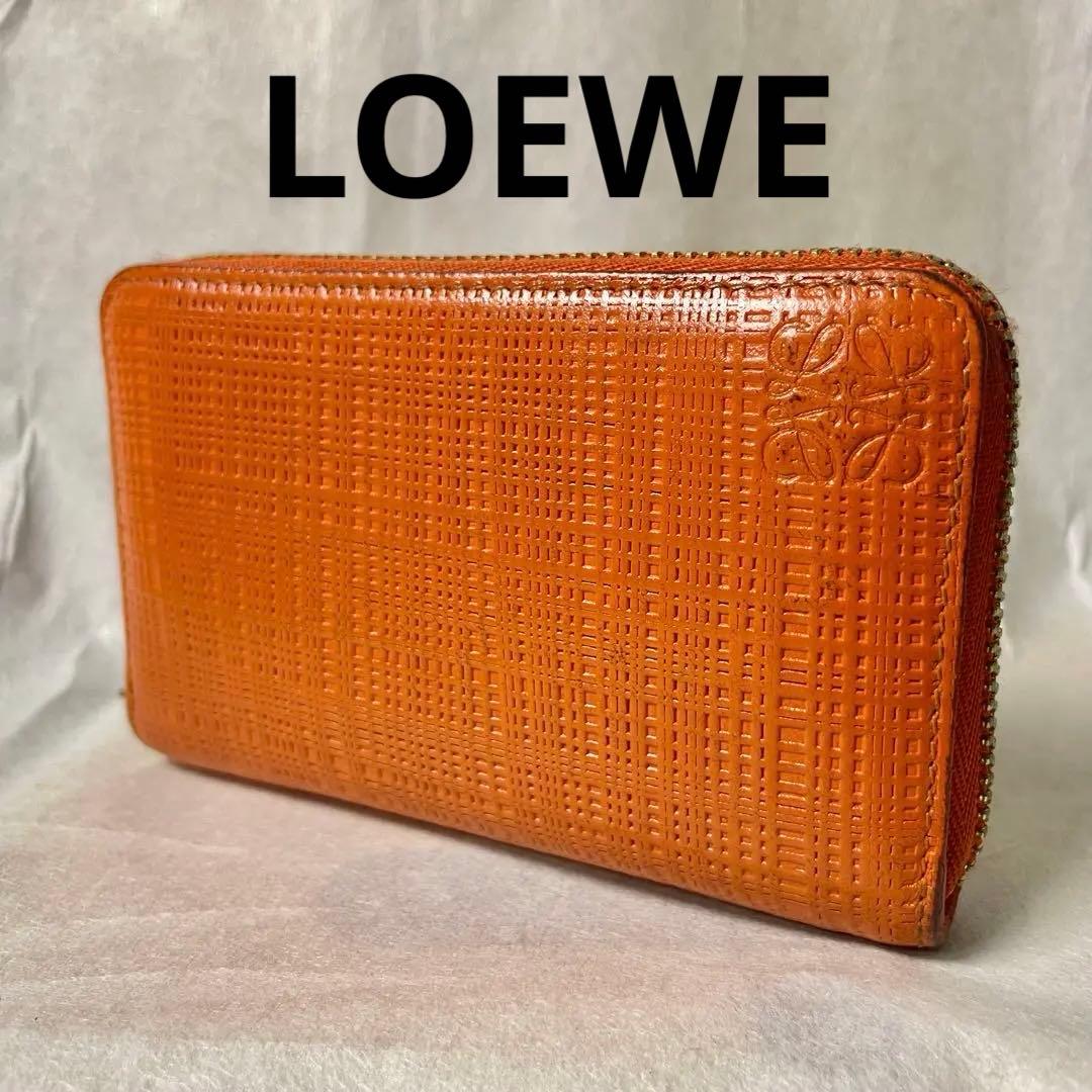 LOEWE アナグラム レザー ケース パース カードケース名刺入れ