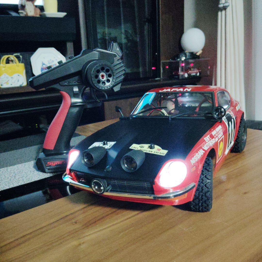 京商 ダットサン240 Z新品 LEDライト 埋め込み　バッテリー、充電器付き！