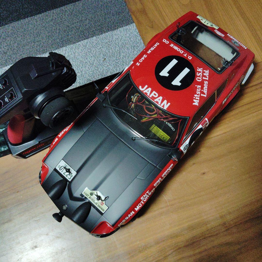 京商 ダットサン240 Z新品 LEDライト 埋め込み　バッテリー、充電器付き！