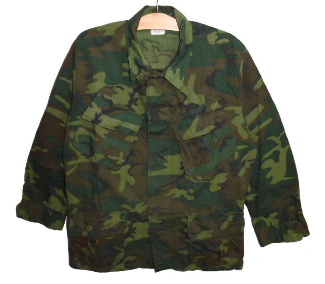 米軍実物 60’s NAM戦 ERDL ジャングルファティーグジャケット M-L