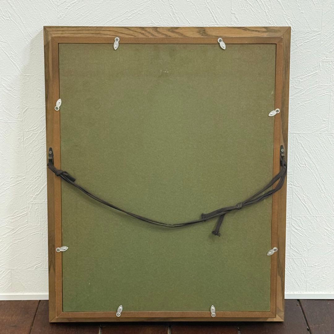 H17KZ2a 山崎翠祥 薔薇 F5号 額装 油彩画