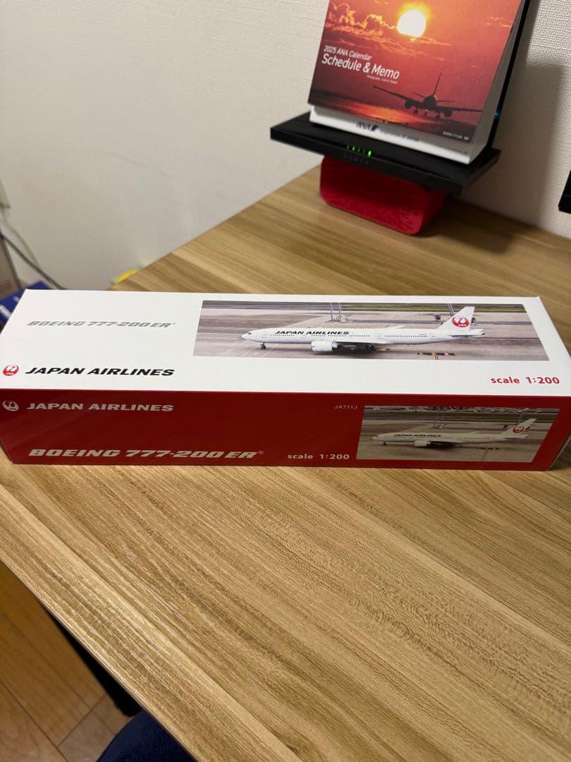 JAL B777-200ER JA711J 1/200モデル