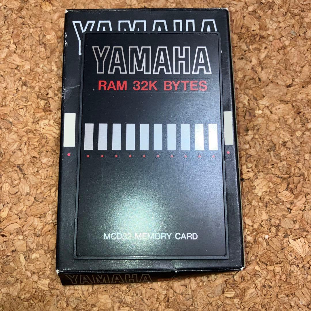 貴重　YAMAHA MCD32 メモリーカード 32K YAMAHA EOS