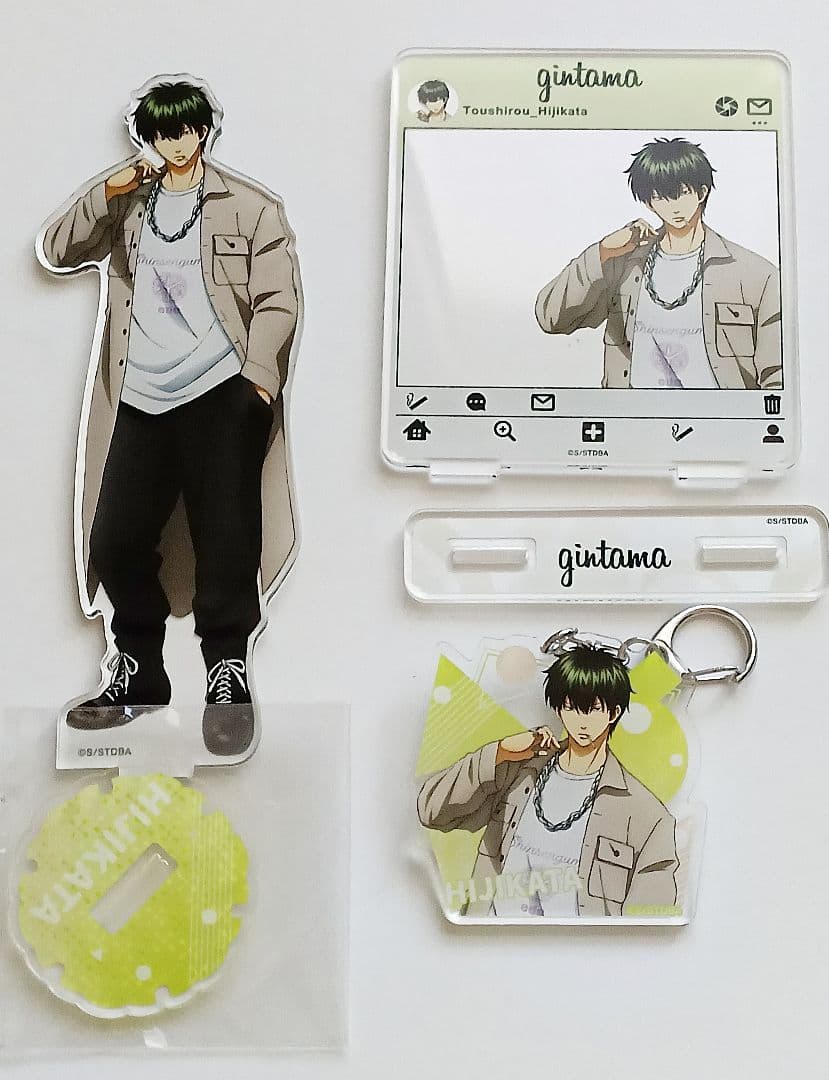 銀魂　スイパラ限定　アクリルスタンド　キーホルダー　SNS風アクスタ　土方十四郎
