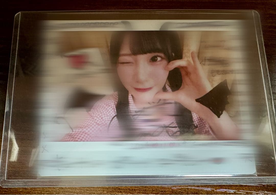 わ*ん様 山田杏佳　チェキ