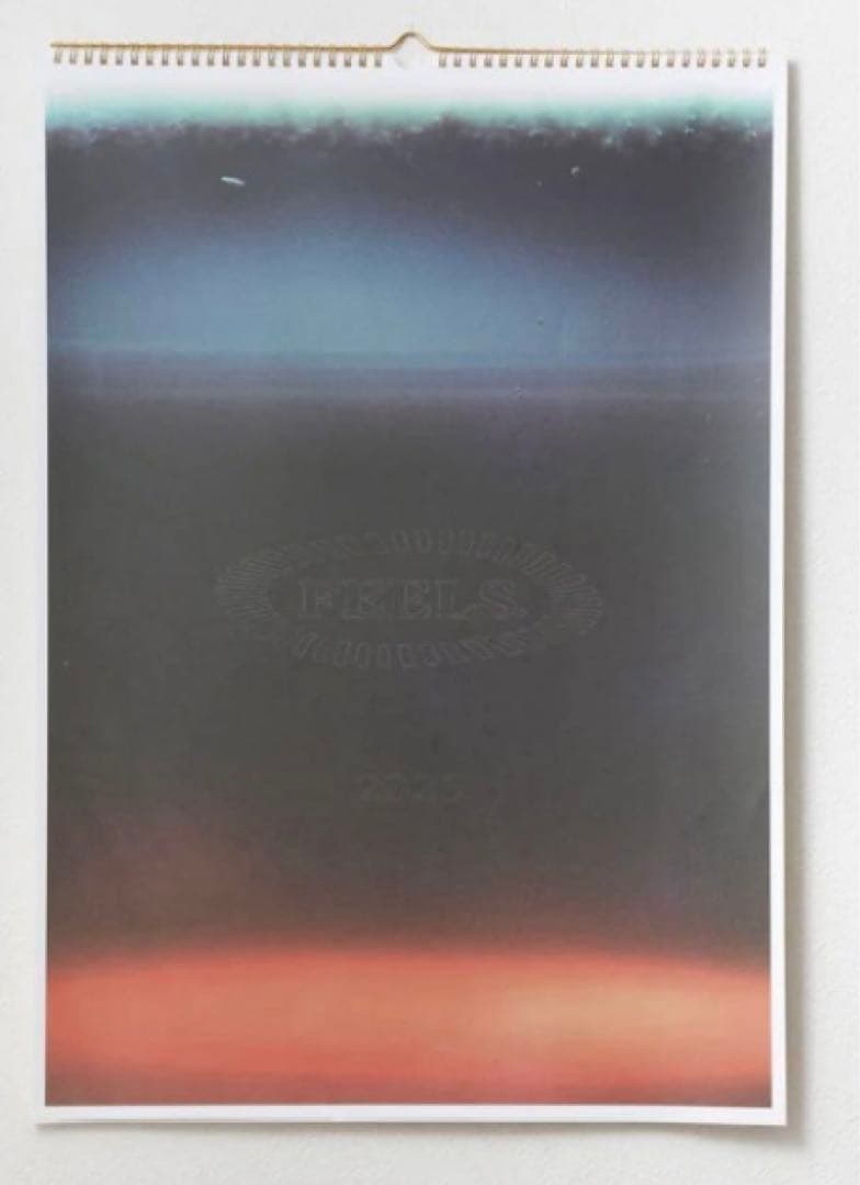 feels 上杉格平 2025年 カレンダー 新品　額縁セット