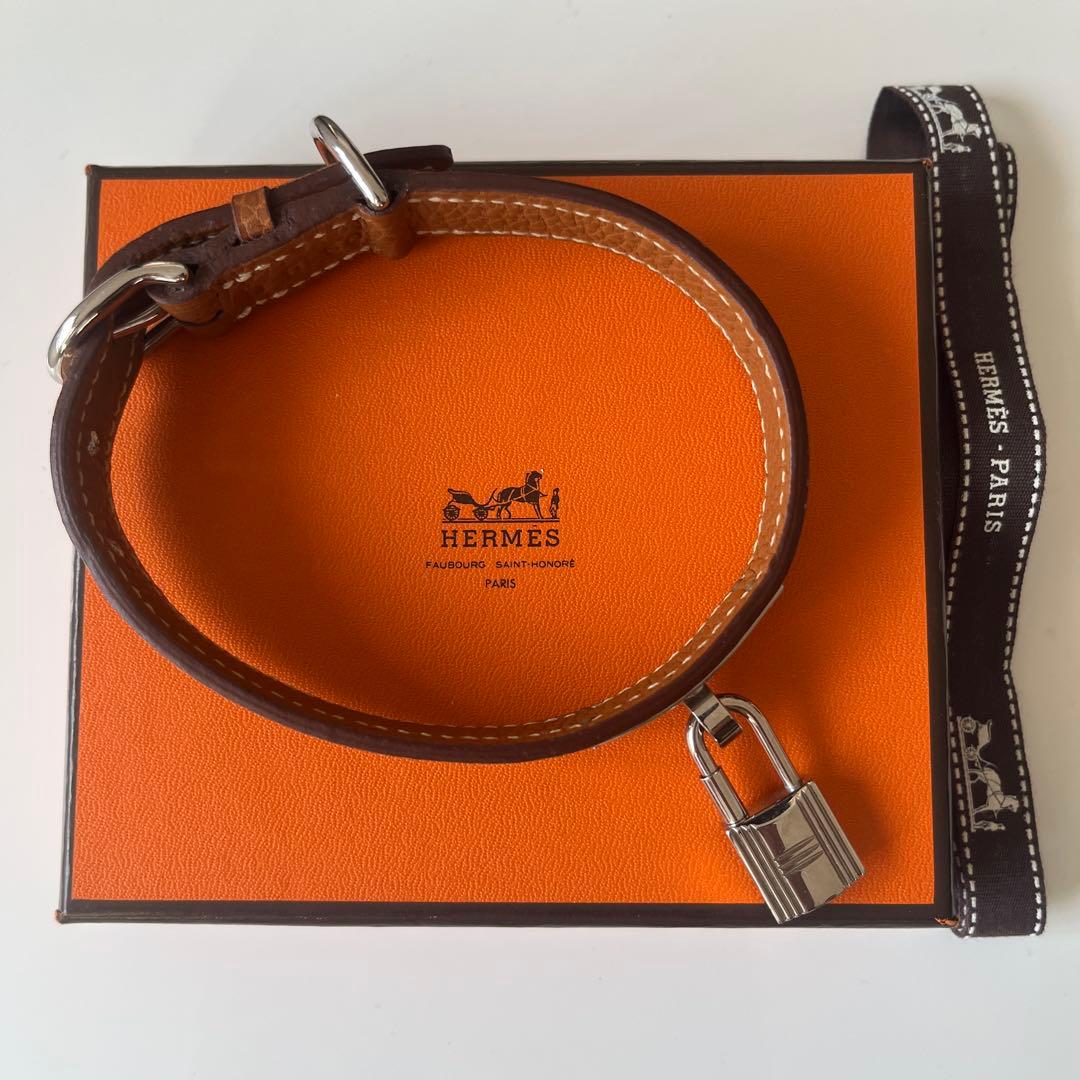 HERMES 犬用首輪 ロック付き
