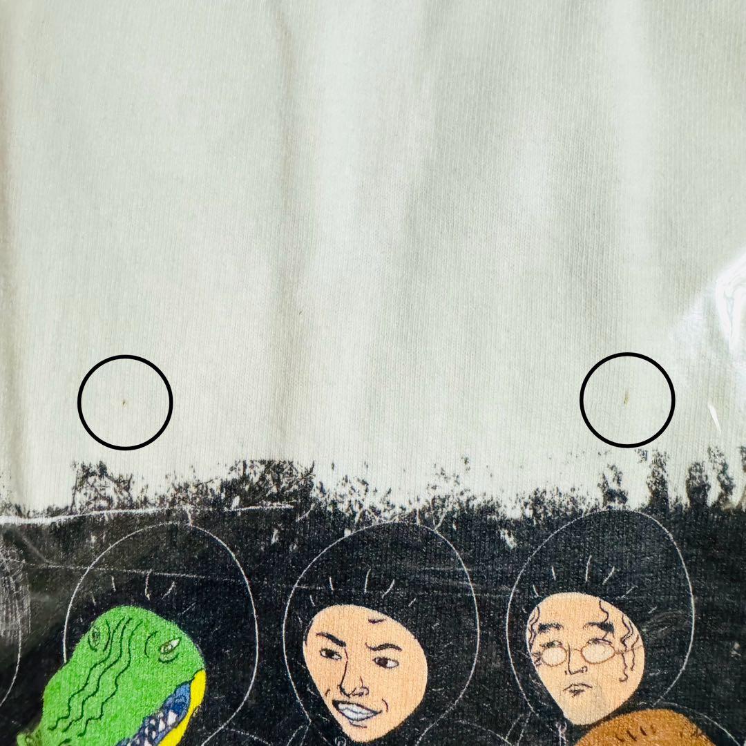 King Gnu 2019AW TOUR Tシャツ ホワイト M ※難あり